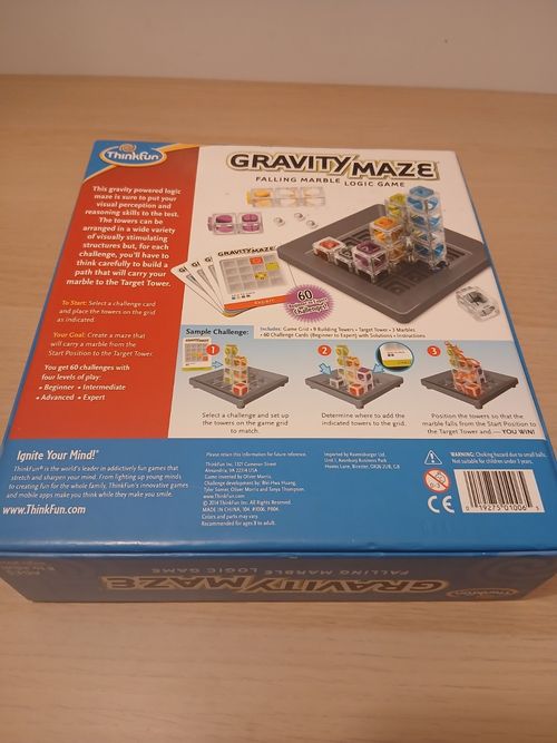 ThinkFun Gravity Maze Marble Logic Strategy Maze Game, Ages 8+ (TOTY 2015) — image 2
