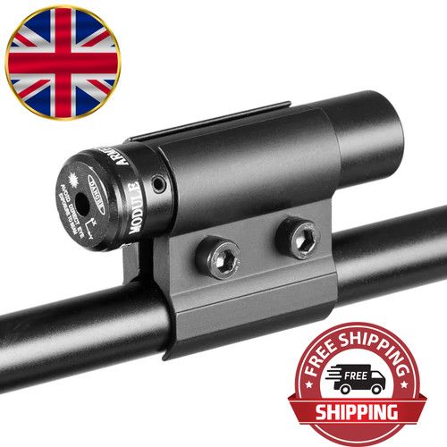 Red Laser Dot Sight Scope Air Gun 20mm Rail Mount Tactical Rifle Pistol Hunting