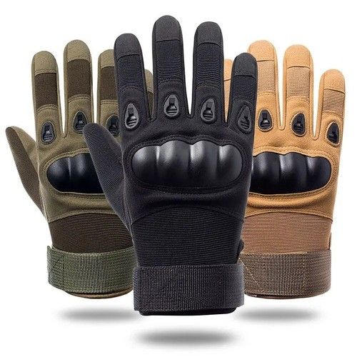 Tactical Army Military Gloves Combat Airsoft Hard Knuckle Full Finger Gloves