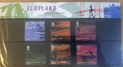 GB 2003 Scotland A British Journey Royal Mail Presentation Pack 349 MNH