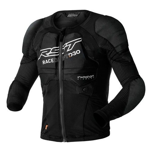 RST Race Dept D30 Performance Airbag Jacket Black Race track Sport Touring ur...