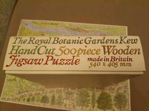 Royal Botanic Gardens Kew hand cut wooden jigsaw puzzle 500 Pieces Made Britain  — image 6