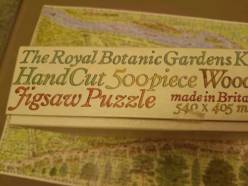 Royal Botanic Gardens Kew hand cut wooden jigsaw puzzle 500 Pieces Made Britain  — image 4