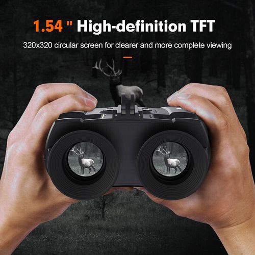 Night Vision Goggles Helmet & Head Mounted Binoculars Digital Infrared Goggles — image 8