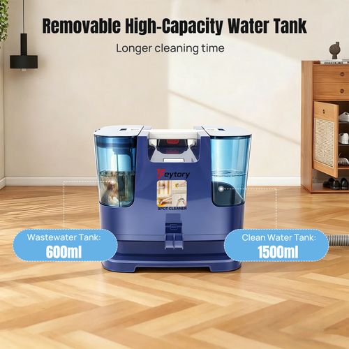 60KPA / 5000W Spot Carpet Cleaner Machine Portable Carpet and Upholstery Cleaner — image 6