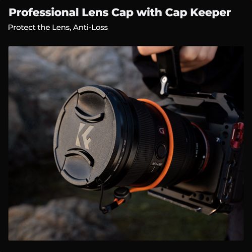 K&F Concept MC UV Lens Protection Filter with Lens Cap Cleaning Cloth 37-95mm — image 6