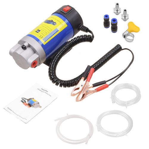 12V Electric Car Diesel Fuel Pump Oil Transfer Extractor Fluid Siphon Pump 100W — image 9
