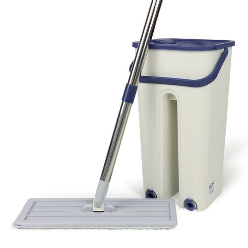 Mop PRO Mop and Bucket Set Multi-Functional Wash & Dry Flat Squeeze 360° + Pads — image 1