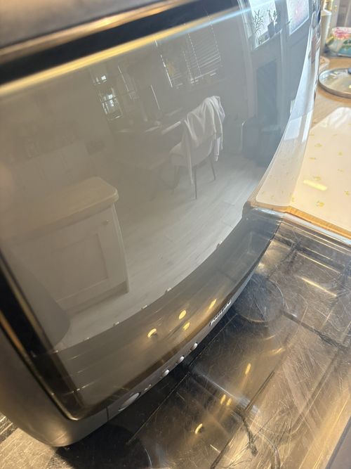 Rare Philips 14 inch CRT TV Retro Gaming Monitor 14" Colour TV Grey UK  — image 4