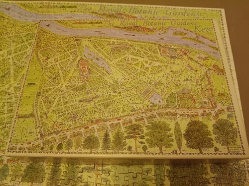 Royal Botanic Gardens Kew hand cut wooden jigsaw puzzle 500 Pieces Made Britain  — image 3