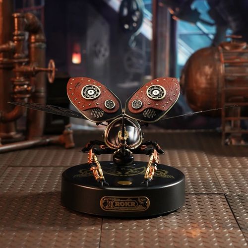 ROKR 3D Metal Model Kits Beetle 3D Puzzle Adult Electric Mechanical Building Kit — image 3