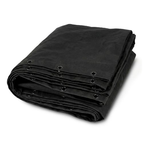 BeamZ PRO MOLTON320 Stage Backdrop Theatrical Drape 300 x 300cm - Black — image 3
