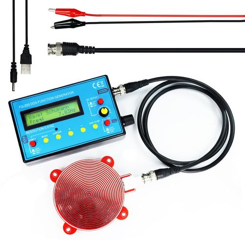 FG-200 DDS Function Signal Generator LCD Signal Generator Sinewave 0.01Hz-500Khz — image 5