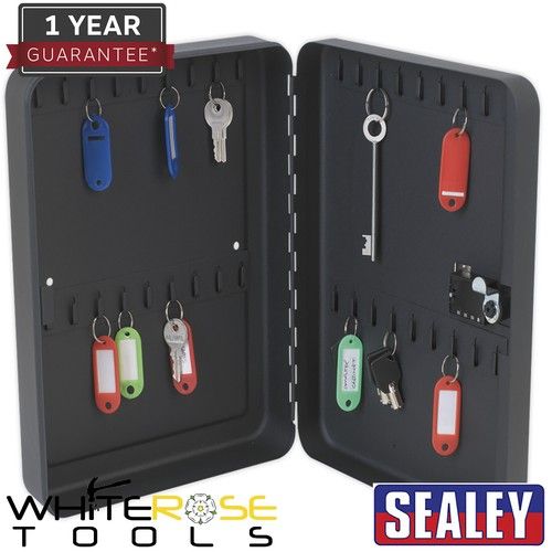 Sealey Key Cabinet Box Storage 36 Key Tumbler Lock