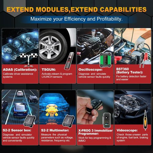 2026 LAUNCH X431 Pro Elite V+ PRO5 Bidirectional Car Diagnostic Scanner Coding — image 7