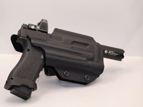 For Glock 17/19Custom obw kydex red dot olight  BaldrPro Tracer QLS ready
