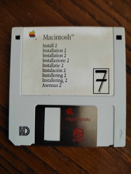 Vintage Apple Macintosh Classic M1420 7x Software Floppy Disks - Untested — image 7