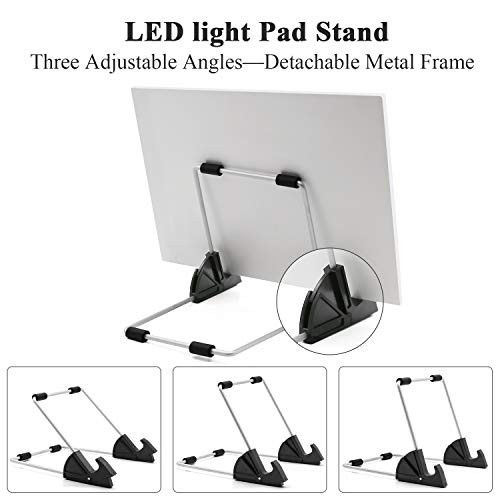 LED Light Pad for Diamond Painting Kit, A4 Light Board,Adjustable — image 5