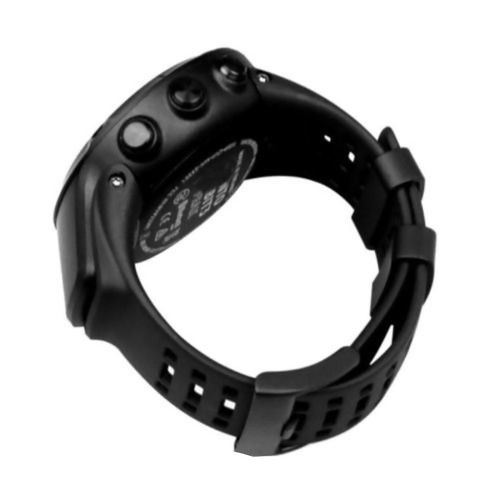 Black Rubber Watch Band Replacement Strap  For Suunto Ambit 3 Peak/Ambit 2