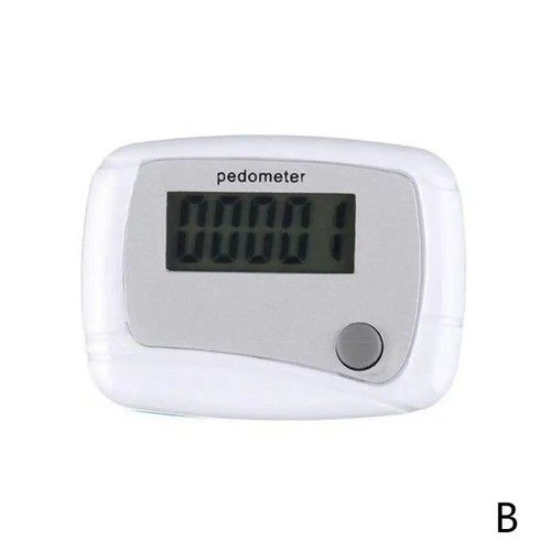 LCD Clip On Pedometer Step Counter Step Tracker for Walking Running