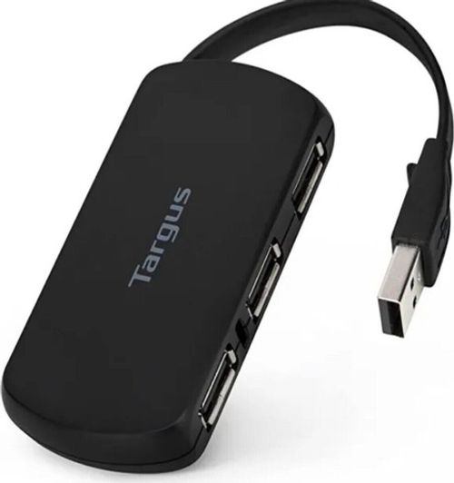 Genuine Targus ACH114EU interface hub USB 2.0 480 Mbit/s Black Used Tested Works