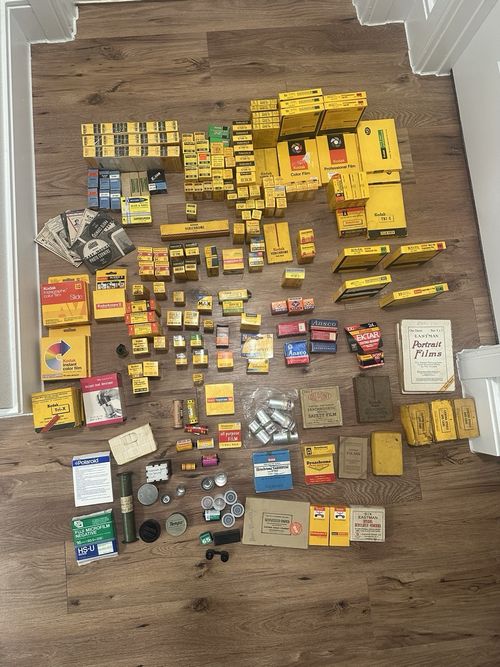 RARE VINTAGE FILM LOT, SEVERAL VINTAGE KODAK FILMS, EXP 40s, 50s, 60s, 70s, 80s — image 1