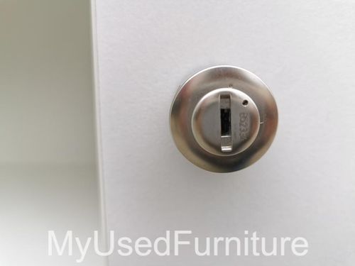 Storage Office Cupboard Lockable with Double Doors and 2 Adjustable Shelves — image 7