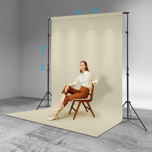 3x3m Backdrop Stand, Photo Studio Adjustable Background Stand, Backdrop Stand — image 1