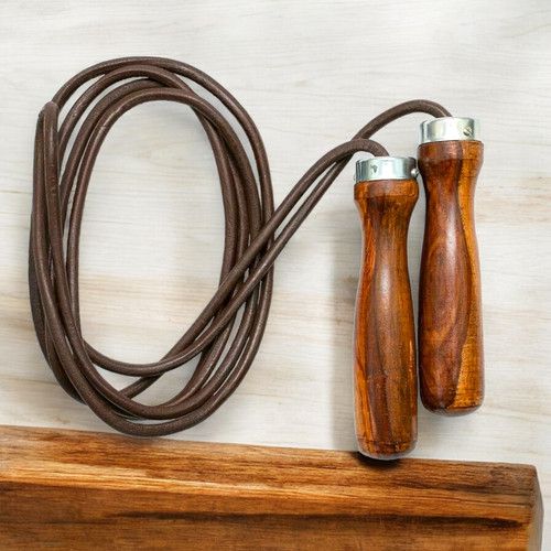 jumping Speed Skipping Rope 100% Leather MMA Fitness Speed Gym Exercise Training