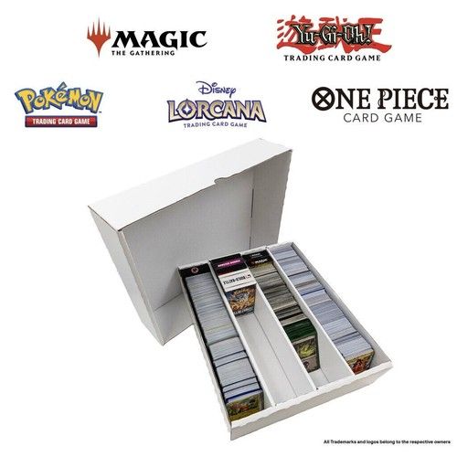 TCG bulk storage box for ANY trading card game ECO BulkBox 3 Sizes Available