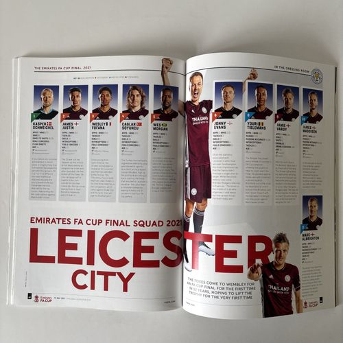2021 FA Cup Final Programme Chelsea v Leicester City — image 6