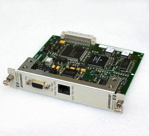 Network Card Jetdirect J2555-6003 Token Ring DB9 RJ45 HP Plotter Printer O901