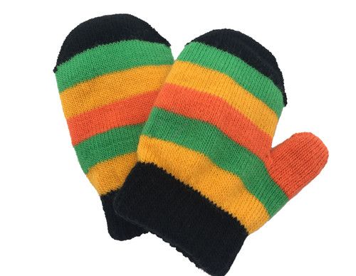 Baby Toddler Kids Winter Warm Mittens Gloves 2 Layer Lining Age 0-3 Unisex