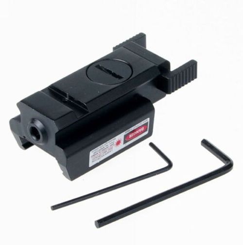 Optics Tactical Green/Red Dot Laser Sight Low Profile for 20mm Picatinny Rail