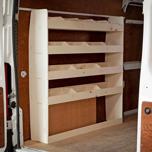Peugeot Boxer 2006+ Van Racking System Tool Storage Shelving SINGLE Modular Unit — image 1