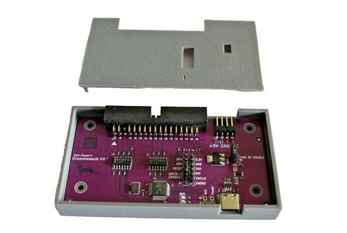 Greaseweazle V4.1 USB Floppy Adapter Flux Reader Writer & Case