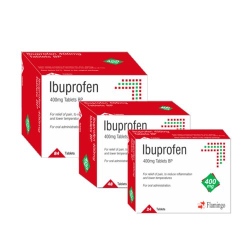 Ibuprofen 400mg Anti Inflammatory Tablets 84 - Pain relief (MAX 1 ) — image 1