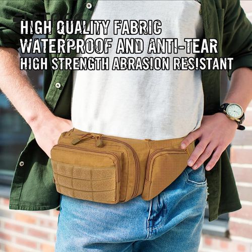Concealed Carry Fanny Pack Holster Tactical outdoor Pistol Waist Pouch Gun Bag — image 4