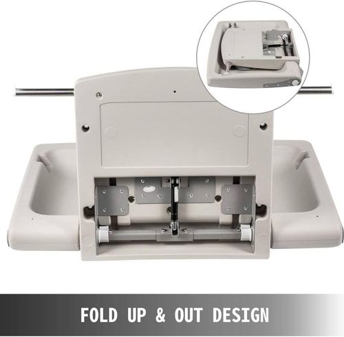 Baby Changing Station Wall Mounted Foldable Diaper Changer Table — image 5