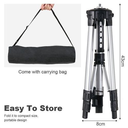 Aluminum Tripod Projector Stand Height Adjustable Laptop Computer Video Holder — image 7