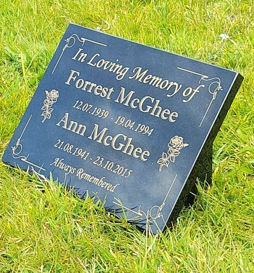  Large Granite Memorial Grave Plaque Engraved Memorial Gravestone Headstone — image 5