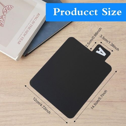 26pcs Black CD/DVD/Vinyl Record Organizer Dividers A-Z Alphabet Tab File Storage — image 2