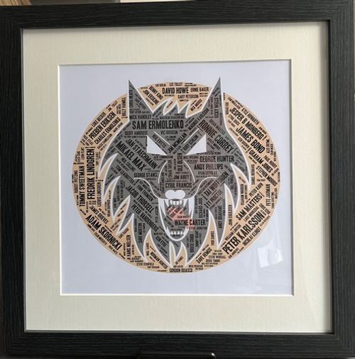 Wolverhampton Wolves Speedway Team Framed and Mounted Digital Art Print