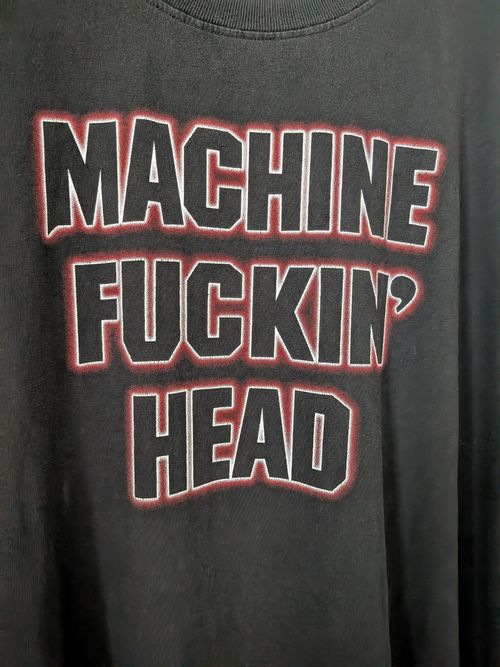 Machine Head T-shirt X-L Mosh Pit Torn ! — image 8