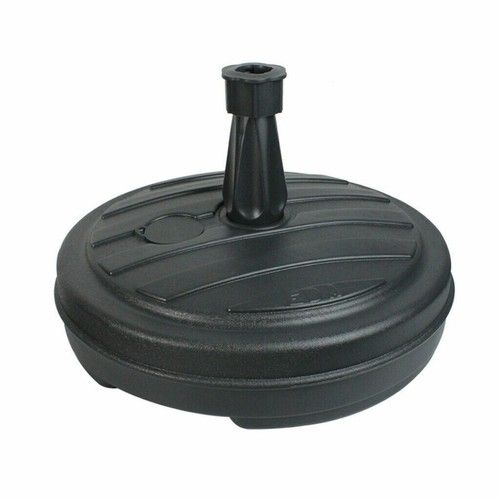 Umbrella Parasol Base Stand Water Sand Plastic Pole Sun Shade Garden Beach Patio