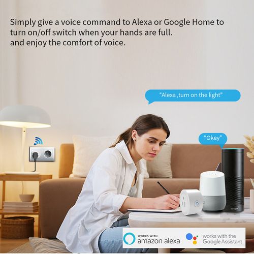 1 Pack Wifi Smart Life Plug Sockets Power Socket For Amazon Alexa Google Home UK — image 12