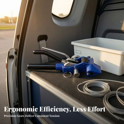 Cable Tie Tensioning and Tool Ergonomic Cable Tie for Installers . — image 4
