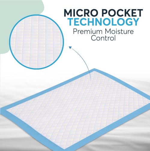 100 x Incontinence Bed Pads | 60x90 cm | Incontinence Bed Sheets (4 Packs of 25) — image 5