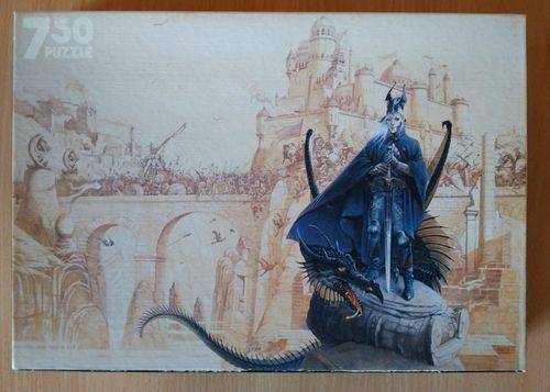 Vintage Games Workshop ELRIC JIGSAW 750 Pieces Boxed Complete  — image 1