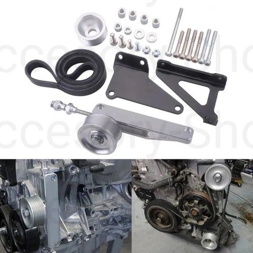 K Series AC PS Eliminator Delete Pulley Kit Honda Civic Integra K20 K24 K Swap